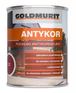 Goldmurit Podkład antykorozyjny Antykor czerwony tlenkowy 0,8L