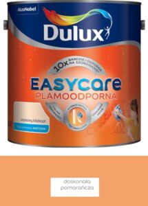Farba plamoodporna do ścian Dulux EasyCare doskonała pomarańcza 2,5 l