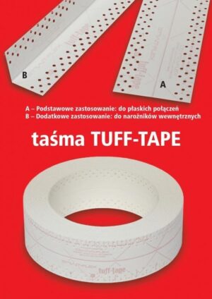 Taśma Amerykańska Tuff Tape do płyt G-K 20 MB