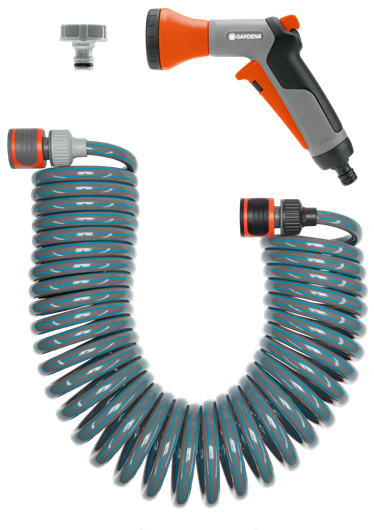 Wąż spiralny 10m zestaw 4647