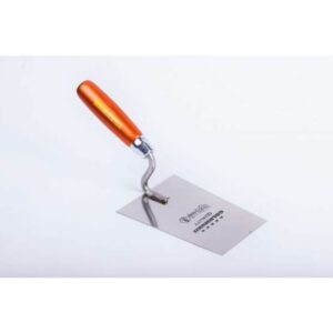 Nierdzewna Kielnia Trapezowa Szeroka 160 mm Uchwyt Dwukomponentowy Goldmurit