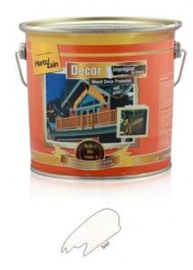 Impregnat do drewna HartzLain Decor biały 3 l