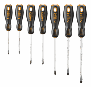 Zestaw wkrętaków magnetycznych Neo 04-206 7 szt