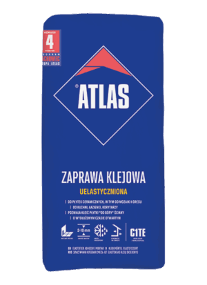 Klej uniwersalny do płytek uelastyczniony Atlas 10 kg
