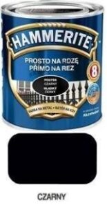 Hammerite Farba do metalu Czarny połysk  0,25 l