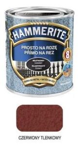 Hammerite Farba do metalu Czerwony Tlenkowy młotkowy 2,5 l