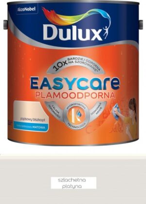Farba plamoodporna do ścian Dulux EasyCare szlachetna platyna 5 l