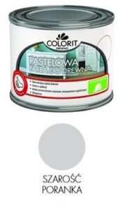Farba pastelowa do drewna Colorit szarość poranka 375 ml