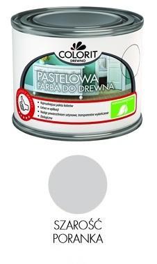 Farba pastelowa do drewna Colorit szarość poranka 375 ml