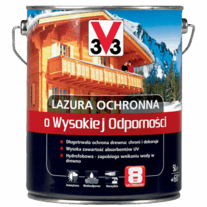 Lazura ochronna wysoka odporność V33 czereśnia 5 l