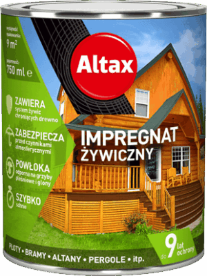 Impregnat żywiczny Altax heban 4,5 l