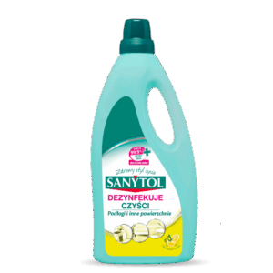 Płyn czyszczący i dezynfekujący do podłóg cytryna i liście oliwne 1l