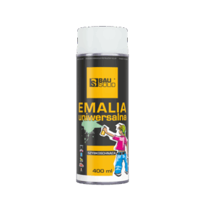 Emalia uniwersalna bezbarwna Bausolid 400ml