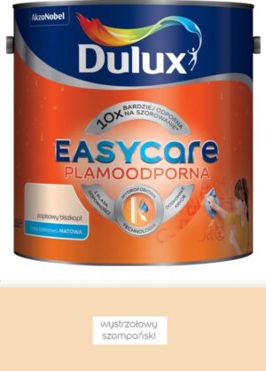 Farba plamoodporna do ścian Dulux EasyCare wystrzałowy szampański 2,5 l