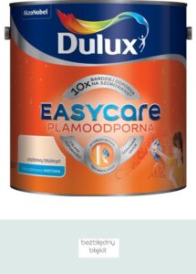 Farba plamoodporna do ścian Dulux EasyCare bezbłędny błękit 2,5 l