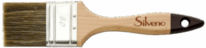 Pędzel płaski Wood - długość włosia 64mm, 60mm x 14mm
