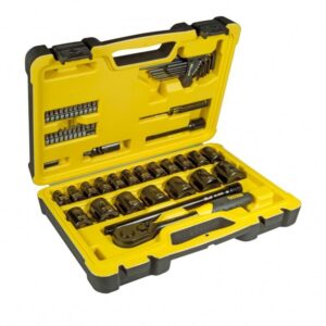 Stanley Zestaw Kluczy nasadowych TECH 3 1/2" 61 cz.