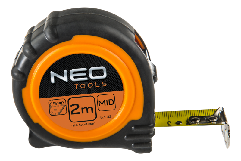 Miara stalowa zwijana Neo 67-113 3 m/19 mm