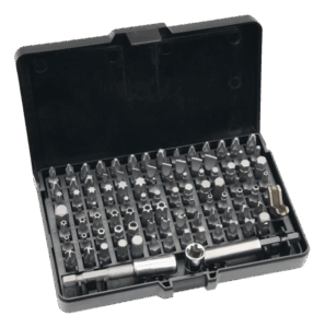 Końcówki wkrętakowe z uchwytem Neo 06-104 99 el.