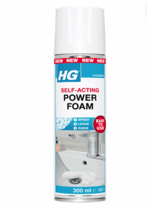 HG Power foam do łazienki 300ml