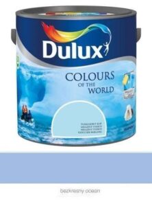 Farba lateksowa do ścian Dulux Koloy Świata bezkresny ocean 2,5 l