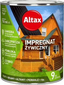 Impregnat żywiczny Altax mahoń 4,5 l