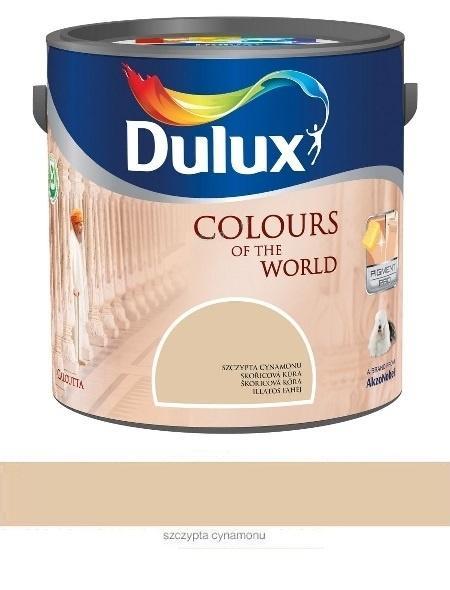 Farba lateksowa do ścian Dulux Kolory Świata szczypta cynamonu 2,5 l