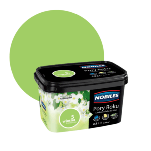 Farba lateksowa do ścian Nobiles Pory Roku wiosna leszczynowa 5 2,5 l