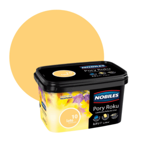 Farba lateksowa do ścian Nobiles Pory Roku lato żonkilowe 10 2,5 l