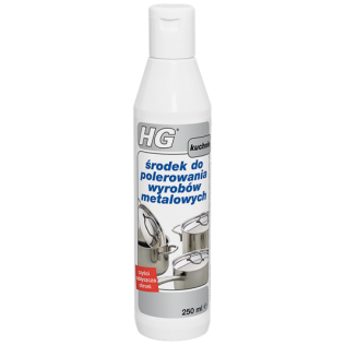 Porządki i chemia  HG środek do polerowania wyrobów metalowych 250ml