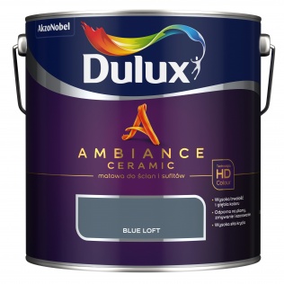 Malowanie Dulux Ambiance Ceramic Blue Loft 2,5L