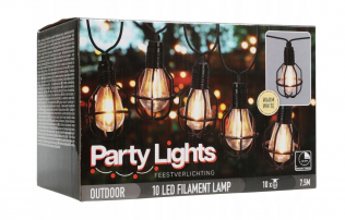 Lampki Girlanda ogrodowa świetlna 10 LED 7,5 m 