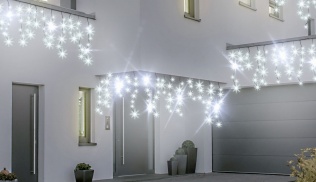 Lampki Kurtyna świetlna sople efekt FLESZ Bulinex 13-562 9 W 100 LED
