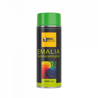 Farby wielopowierzchniowe Emalia Fluorescencyjna RAL 9015 Zielony 400ml