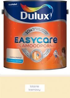 Malowanie Farba plamoodporna do ścian Dulux EasyCare totalnie kremowy 2,5 l