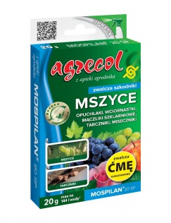 Na szkodniki Środek na mszyce Mospilan AGRECOL 20g