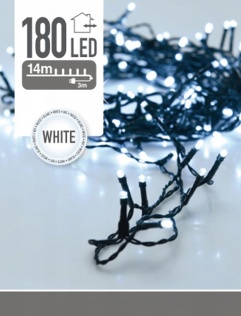 Lampki Lampki choinkowe 180 LED zimne białe