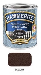  Hammerite Farba do metalu Brązowy młotkowy 0,7 l