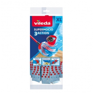 Akcesoria do sprzątania Wkład do mopa Vileda 3Action Velour XXL