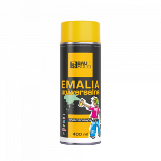 Farby do metalu Emalia uniwersalna RAL 1003 - Żółty sygnałowy 400ml