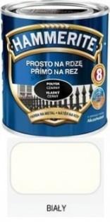 Malowanie Hammerite Farba do metalu Biały połysk 2,5 l