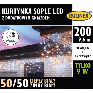 Elektryka i elektronika  Kurtyna świetlna sople 50/50 13-575