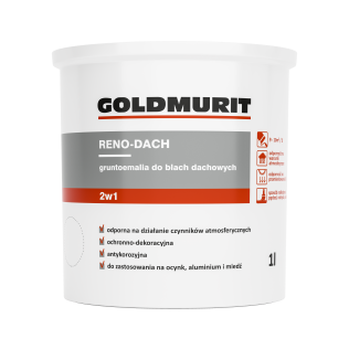 Malowanie Reno-Dach - farba do dachów zielony khaki R6003 1l