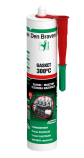 Budowa Silikon Den Braven Gasket Sealant 300 czerwony 300 ml