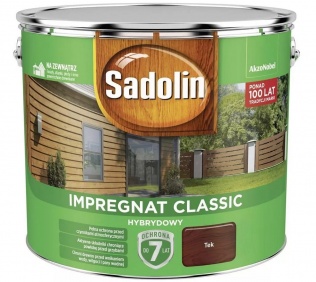  Impregnat ochronno-dekoracyjny Sadolin Classic hybrydowy 4,5l dąb rustykalny