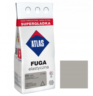 Budowa Fuga elastyczna 035 szary Atlas 2 kg