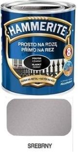 Malowanie Hammerite Farba do metalu Srebrny połysk 2,5 l