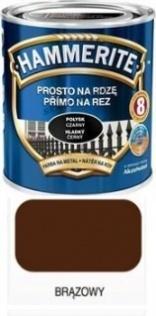 Farby do metalu Hammerite Farba do metalu Brązowy połysk  2,5 l