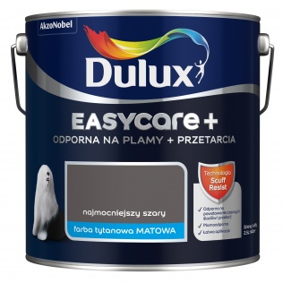 Dulux EasyCare+ Dulux EasyCare+ najmocniejszy szary 2,5 l