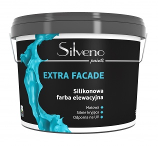 Farby elewacyjne Extra Facade biała baza 1 10l